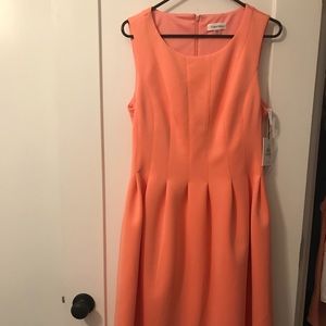 Calvin Klein fit and flare dress